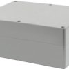 PC enclosure, (L x W x H) 300 x 240 x 120 mm, light gray (RAL 7035), IP68, 1554YA2GY
