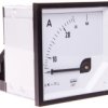 Amperomierz Analogowy 25/150A Tablicowy 72X72mm Ip50 C3 K=90 St. Ea17n...