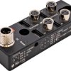 Moduł logiczny 27x88x31mm AND/OR 4-stykowy 10-30V DC 3-stykowe gniazdo M8 po stronie czujnika 4-stykowa wtyczka M12 VL310304