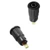 Stäubli 233120-21 SEB4-F built-in safety jack socket blk Ø 4mm 1 pc