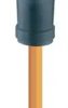 Sensor actuator cable, M8-cable socket, straight to open end, 3 pole, 2 m, PVC, orange, 4 A, 11294