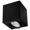 Oprawa Natynkowa Halogenowa Ruchoma Amat-M Gu10 Lumiled Kwadratowa Czarna 84Mm