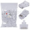 Wtyk modularny RJ45 8P8C kat.5e nieekranowany UTP uniwersalny drut linka NEKU opakowanie WORECZEK 100szt.