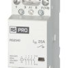Stycznik 230 V AC RS PRO 2,2 kW 25 A