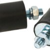 FIBET Mocowanie antywibracyjne Fibet M6 x 18 mm wysokość całkowita 20 mm Cylinder męski-męski 40 daN