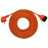 Przedłużacz ogrodowy 1-gniazdo b/u 30m /OMY 2x1/ pomarańczowy PK-1030