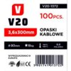 Opaski Zaciskowe 300 X 3,6Mm V20