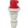 Walther Werke 268 CEE plug 63A 5-pin 400V 1pc industrial connector red