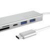 Hub USB USB 3.0 IB-HUB1413-CR USB 3 Zasilanie przez magistralę USB Typ-CTM, ICY BOX