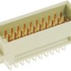 Złącze DIN 41612 20 -pinowe 2 -rzędowe raster: 2.54mm Męski 09251206921