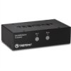 Przełącznik Kvm Trendnet Tk-222Dvk 2-Portowy Zestaw Dvi