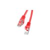 Patchcord - przewód sieciowy Ethernet 1m kat.6 FTP, czerwony, Lanberg