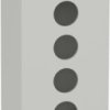 Enclosure, 80 x 175 x 77 mm, gray, for M25 cable entry, XAPD3504