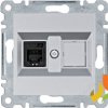 LUMINA Gniazdo telefoniczne RJ11 srebrne WL2012 HAGER