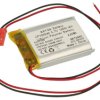 Akumulator; Li-Po; LP103040; 3,7V; 1200mAh; 10x30x40mm; Zabezpieczenie PCM; konektor+ gniazdo 2,54*2piny; AKYGA; RoHS