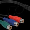 62499 Delock Cable 3 x RCA female > Stereo plug 3.5 mm 4 pin