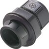 Cable gland, M16, 19/22 mm, Clamping range 4 to 7 mm, IP68, black, 53112885