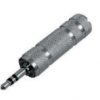 Redukcja wt.Jack 3,5/gn.Jack 6,3 stereo metal