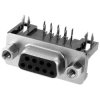 Connfly DS1037-09FNAKT74-0CC D-SUB Receptacle 9 Pins Solder Tray