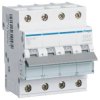 Wyłącznik automatyczny Hager MCN401, 4 styki, 400 V, 1 A