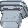 TE Connectivity 1-1564520-1 Obudowa złącza pin żeńskiego na PCB HDSCS, MCP, automotive, piny: 12, 1 szt.