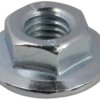 Nakrętka sześciokątna z kołnierzem M10 Kołnierz nieząbkowany Stal nierdzewna A2 304