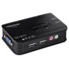 Przełącznik KVM 3.5 mm Jack TK-209K, 2-portowy USB 2 2, Trendnet SVGA, VGA