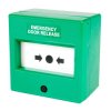 Comus CP74SG Like Glass Insert Green Emergency Door Release Point