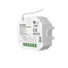 Bezprzewodowy włącznik oświetlenia Skydance - 230VAC/15A - sterowanie ZigBee / Tuya - na szynę DIN - SS-L(WZ)