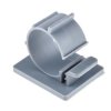 Spinka do kabli 18mm Samoprzylepny 30 x 24.5mm materiał: Nylon 66 Szary zacisk kablowy