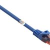 kabel LAN Renkforce RF-5044024, 1 szt., RJ45, CAT 6, U/UTP, 0.50 m, niebieski