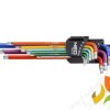 Klucze torx T10-50,9 szt,kolorowe 09-518 NEO