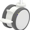 Blickle 936002 LKDX-PATH 100XK-FI-ELS-GSX12 Podwójna rolka z tworzywa sztucznego Średnica koła: 100 mm Maksymalne obciąż