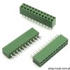 1-215311-1 Connector 2x11 Pin THT AMP