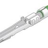 Zacisk zagniatany Żeńskie Molex 105300 Zagniatane 26 AWG Obudowa złącza Nano-Fit 24 AWG