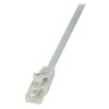 LogiLink Patchcord U/UTP szary kat.6 PVC 0,5m.