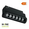 Reflektor szynowy magnetyczny liniowy regulowany 6W 480lm 4000K czarny M-LINE