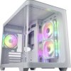 FSP Fortron POC0000244 Midi Tower Obudowa gamingowa biały z okienkiem