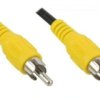 KABEL RCA 1X WTYK - 1X WTYK 1,00m (KABRCA1X10)