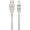 Kabel Usb 2.0 Hi-Speed, Przezroczysty - Długość Kabla 3 M