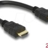 83352 HDMI High Speed with Ethernet cable, 4K 30 Hz, 0.25 m