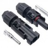 Złącze na kabel solarny 4/6mm2 ( wtyk gniazdo) kpl