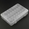 Adjustable Compartment Parts Box - 24 Compartments
