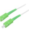 SCA-SCA/OS2-200WH Patch cord światłowodowy OS2 SC/APC,z obu stron 20m LSZH