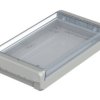Bopla B 221304 PC-V0-G 7035 (96025245) - obudowa uniwersalna z przezroczystą pokrywą (231 x 125 x 40 mm)