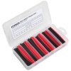 Sealey HST100BR Heat Shrink Tubing Assortment 95pc 100mm Black & Red