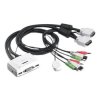 Przełącznik KVM 3.5 mm Jack TK-214I, 2-portowy USB 2 2, Trendnet DVI-D