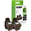 KMP 0995,4021 KMP INK H11D = 2X HP C6656AE BLACK