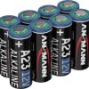 Bateria 23 A Ansmann, 12 V, alkaliczno-manganowe, 8 szt.