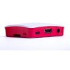 Raspberry Pi SC0012 Official ABS Case V2 for Pi 3 Model B and B+ Red and White